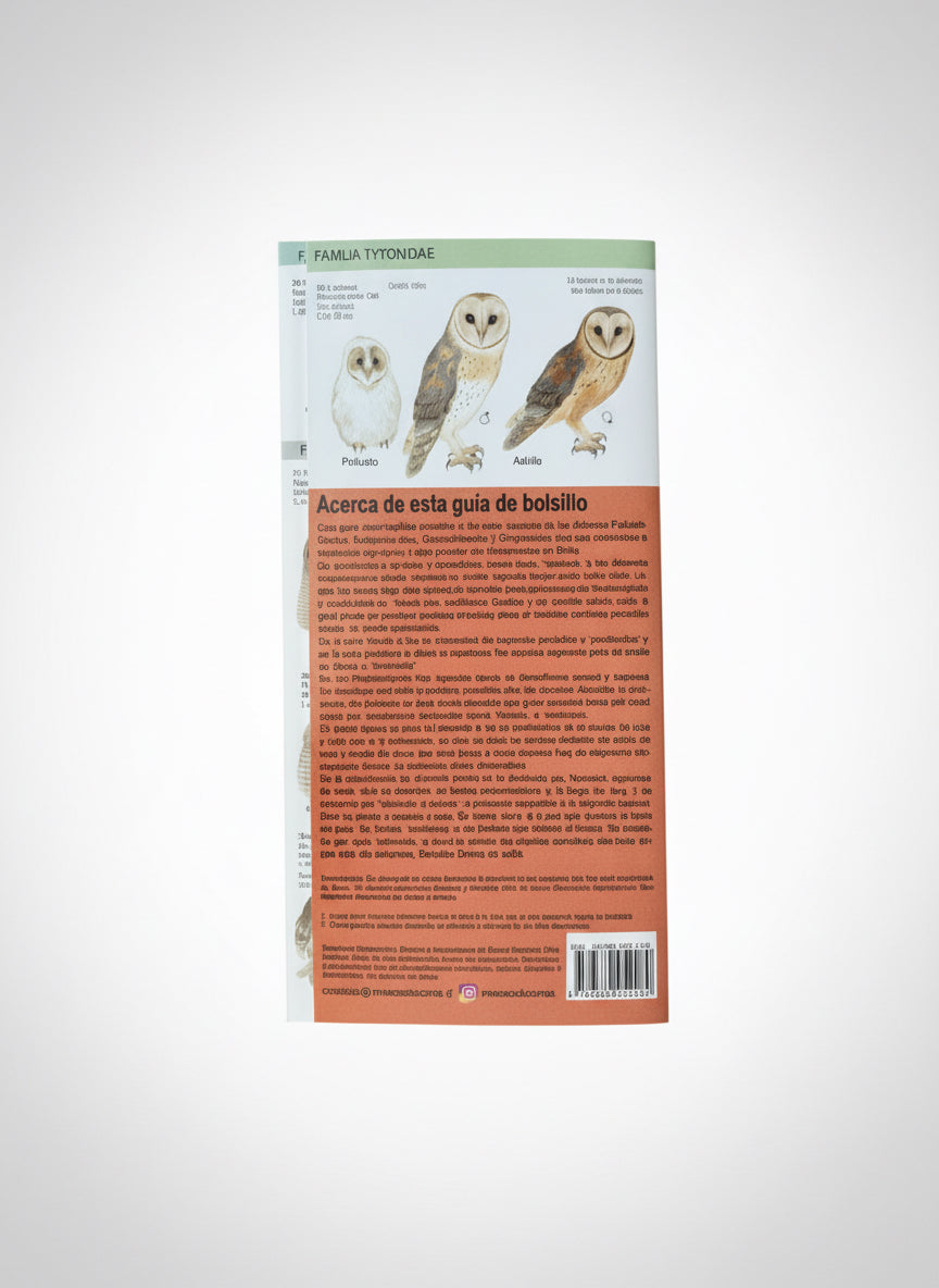 Guía de bolsillo Aves Rapaces de Chile